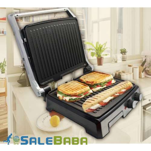 Professional Panini Grill  Panini Press Machine  Electric Sandwich Maker  Gri
