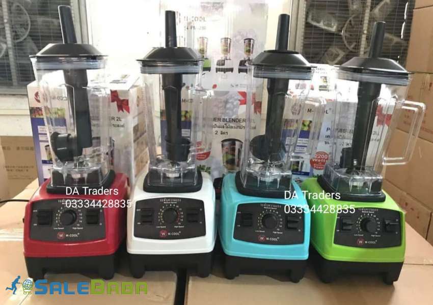 Commercial Heavy Duty Blender  Commercial Electric Blender Mixer Juicer, Powerf