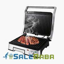 Professional Panini Grill  Panini Press Machine  Electric Sandwich Maker  Gri