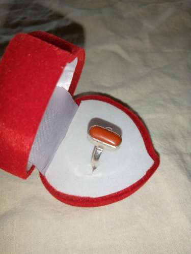 Coral - Marjan - Monga Silver Rings available   Whatsapp for Prices