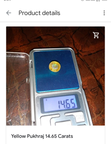 Yellow Sapphire Silver Ring - Yellow Sapphire Gemstone Whatsapp for order