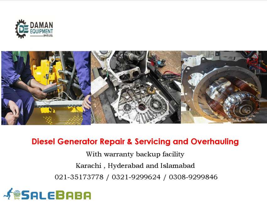 Diesel Generator Repair  Maintenance  10kVA to 500KVA Diesel Generator repair