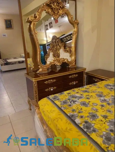 Royal Bed Set  Gold and White Color in Sahiwal   on Sale