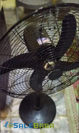 Black Color DC Fan with 100 Copper Wiring for Sale in Lahore