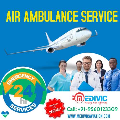 Medivic Air Ambulance Service in Vellore with All Curative Support