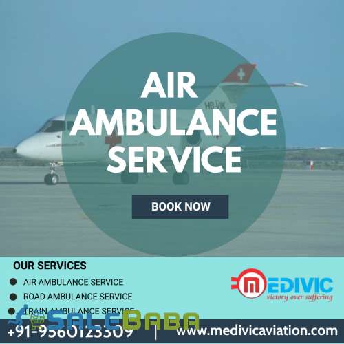 Book UpperGrade Air Ambulance Services in Delhi at Probable Cost