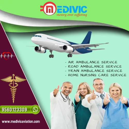 Medivic Air Ambulance Service in Jamshedpur for Timely Relocation at Anytime