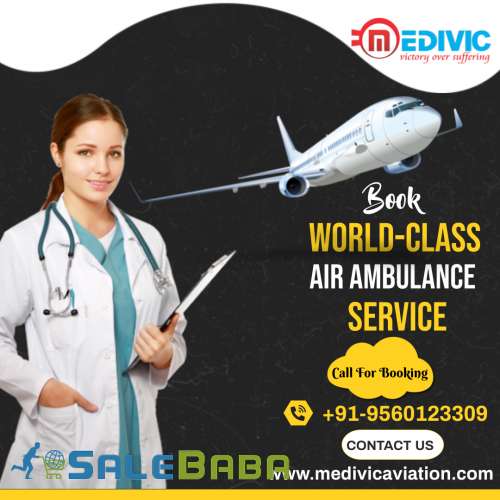 Avail Premium Charter Air Ambulance Services in Patna at fewer Amounts