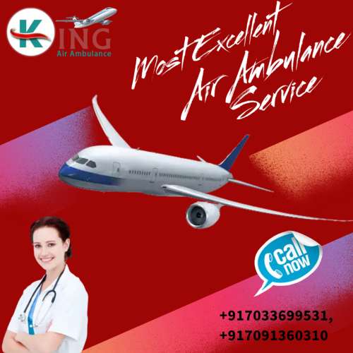 Get Air Ambulance Service in Hyderabad by King with Well Equipped Medical Tools