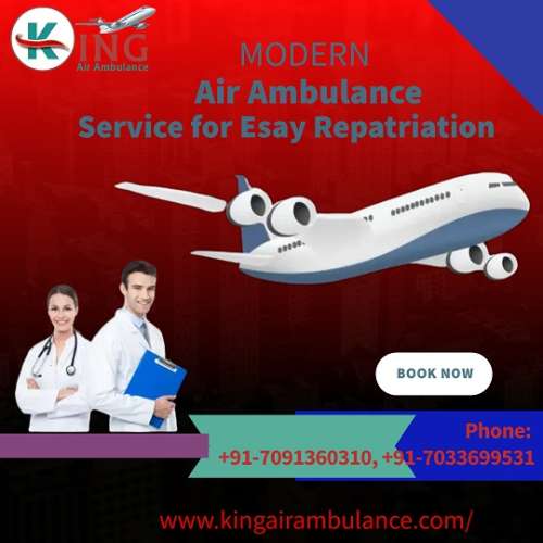 Get Air Ambulance Service in Varanasi by King with Specialized Medical Crew