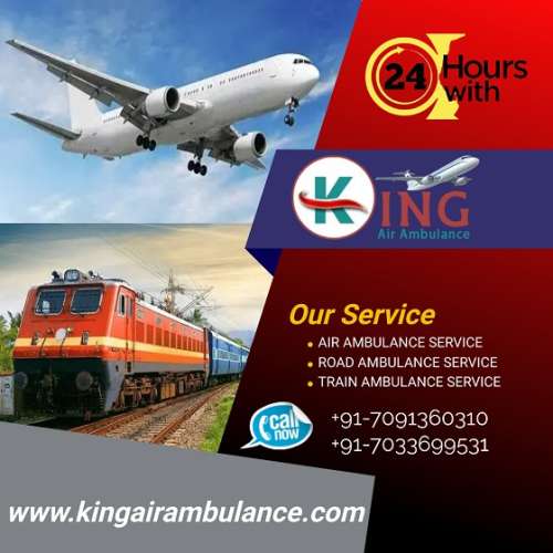 Hire King Air Ambulance in Delhi with Cardiac Monitoring Tools