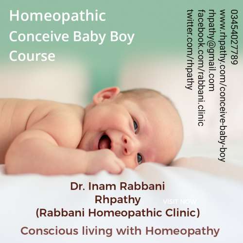 The best natural homeopathic medicine to conceive baby boy