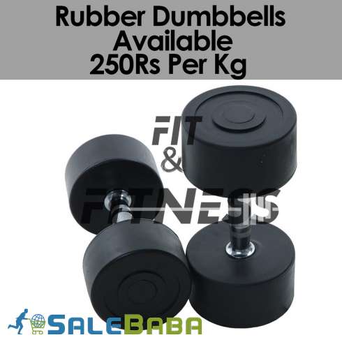 High Quality Rubber Dumbbells