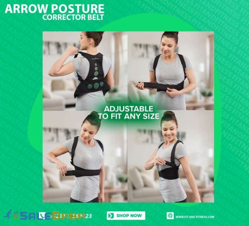Adjustable Arrow Posture Corrector Belt  Posture Support Belt Back And Shoulder