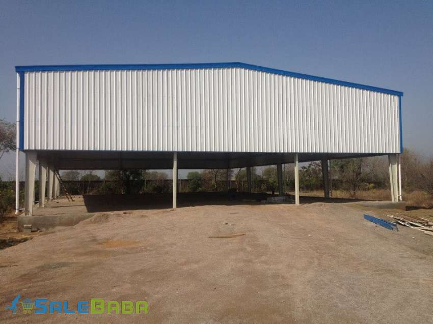 Steel structure sheds