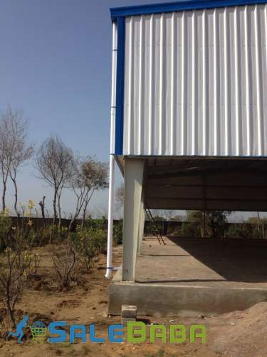 Steel structure sheds
