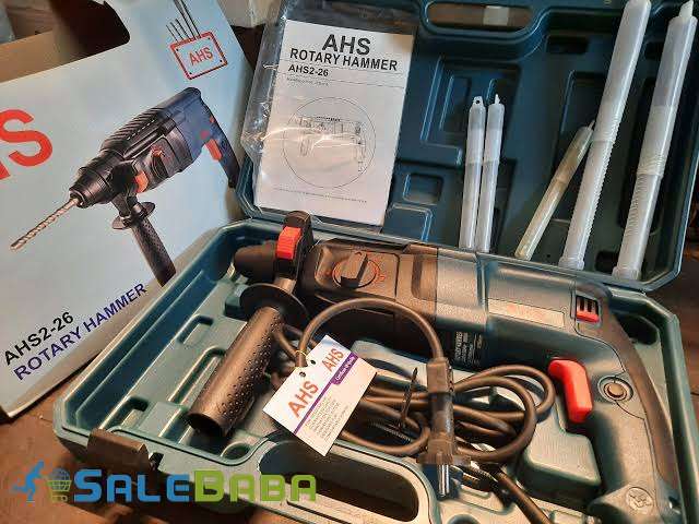 New Original AHS Rotary Hammer Heavy Duty Drill machine with tools