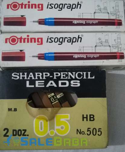 Rotring ISOGRAPH Pen with sharp Lead packing