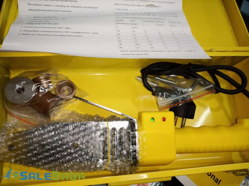 Imported New PPR Heater Temp Control Pipe Welding Machine 203264mm