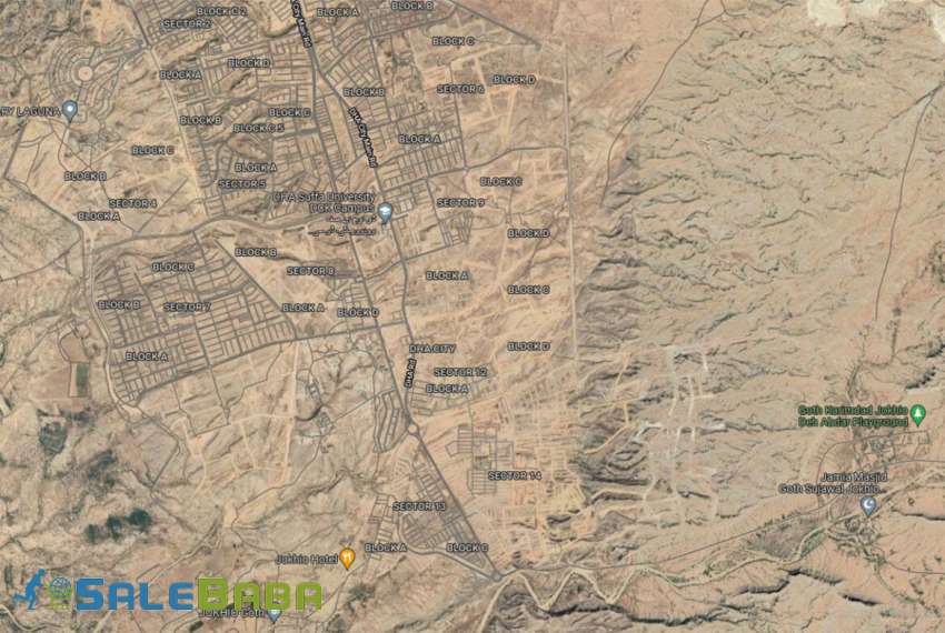 200Sq Yards Plot in Sector 13B DHA City Karachi