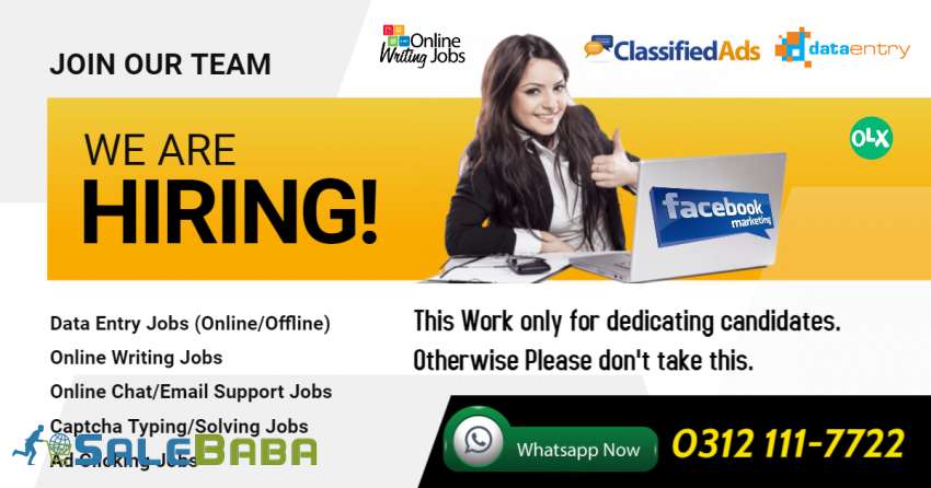 Online home based jobs for malefemale