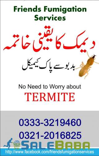 Bungalows Termite Proofing Treatment with 25 Years Guarantee