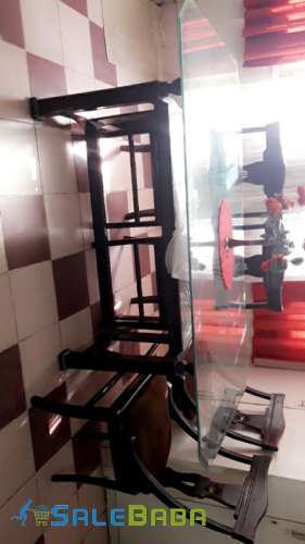 Wooden 6 chair dinning table