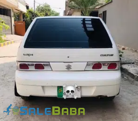 White Suzuki Cultus VXRi 2012 Car for Sale in Faisalabad