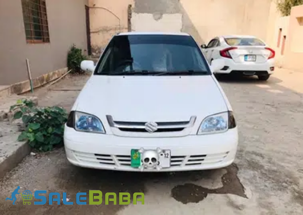 White Suzuki Cultus VXRi 2012 Car for Sale in Faisalabad