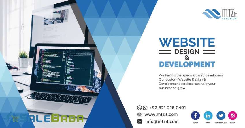 MTZ provide Professionals  Creative Services We can develop your website
