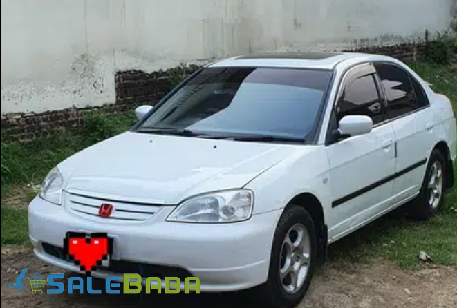 White Honda Civic  VTi Oriel 2003 Model for Sale in Lahore