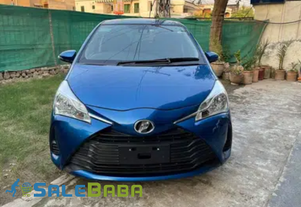 Blue Toyota VITZ 2018 for Sale in Lahore