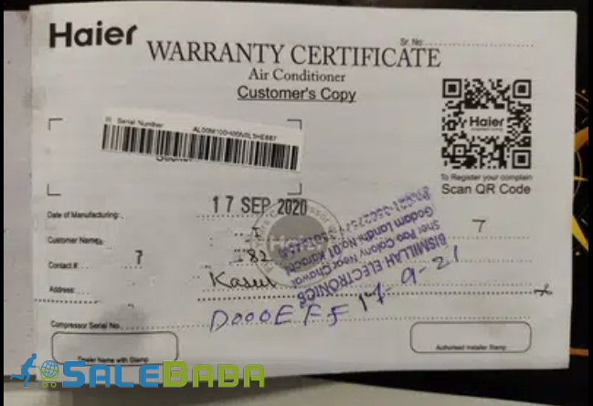 Haier DC Inverter for Sale in Kasur