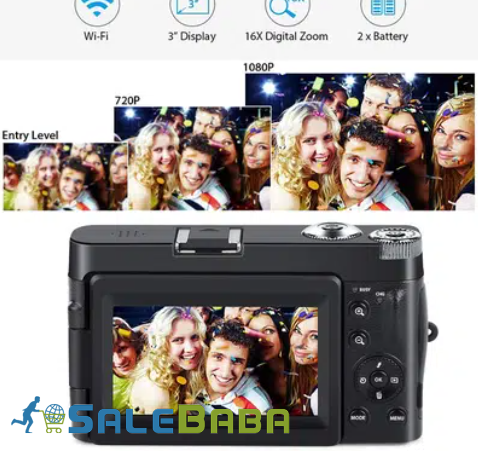 Vlogging Camera ACTITOP Video Camera Camcorder Full HD 1080P for Sale in Karachi