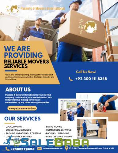 Packers  Movers International Lahore