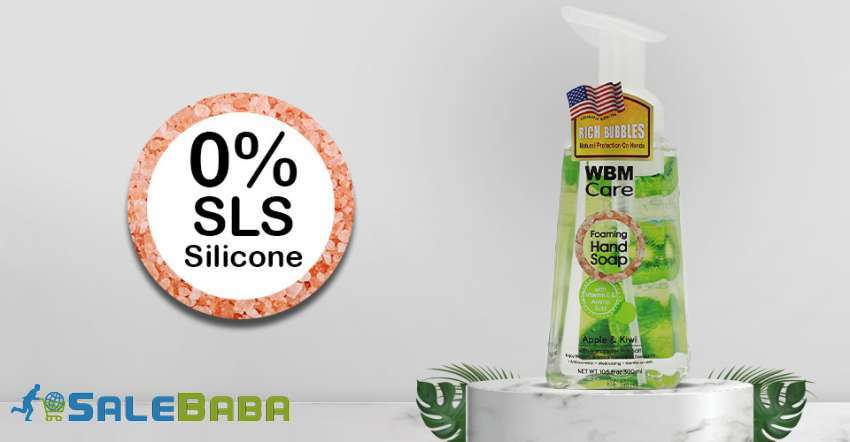 Foaming Hand Wash, Apple  Kiwi  WBM International