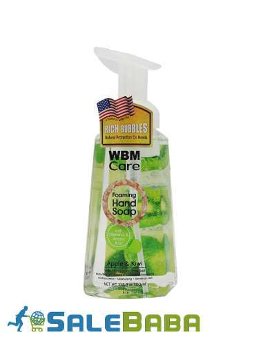 Foaming Hand Wash, Apple  Kiwi  WBM International